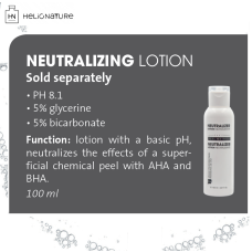 NEUTRALIZING LOTION.  5% glycerine • 5% bicarbonate. 100ml